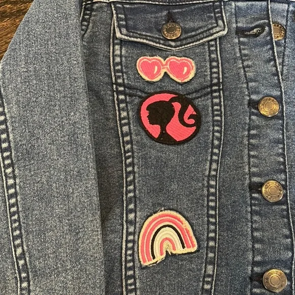 NWT Barbie Blue Denim Jacket for Kids (size 10) - Picture 2 of 8